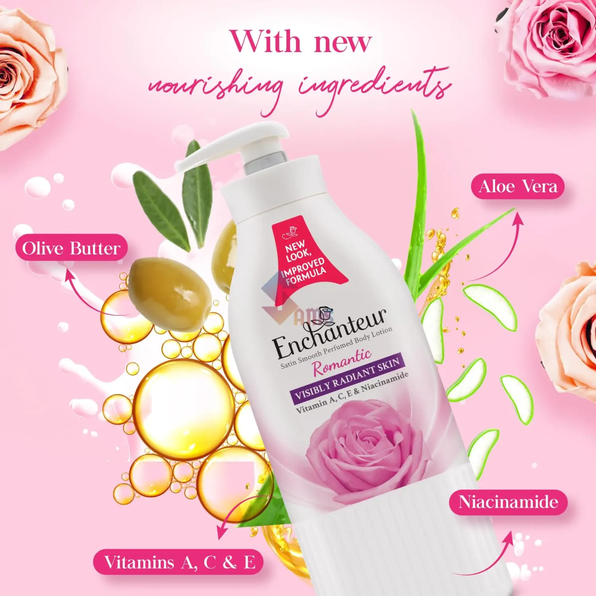 Enchanteur Romantic Body Lotion 500ml New 4.webp